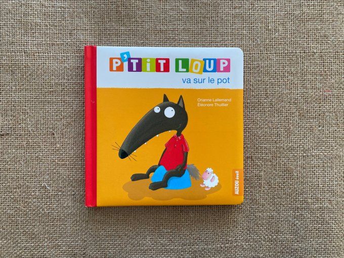 Livre p'tit loup va sur le pot Auzou d'occasion