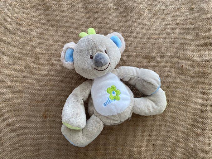 Doudou koala panda Arthur Bebisol d'occasion