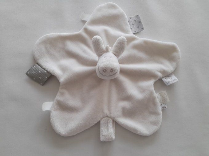 Doudou plat blanc Ane Paco Mix & Match Noukies d'occasion