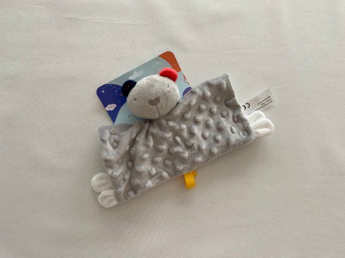 Doudou plat koala ours gris SHENZHEN BUSTY TOYS - Article Neuf