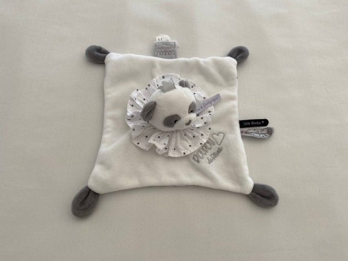 Doudou plat blanc Panda Attrape-rêves Doudou & Compagnie d'occasion