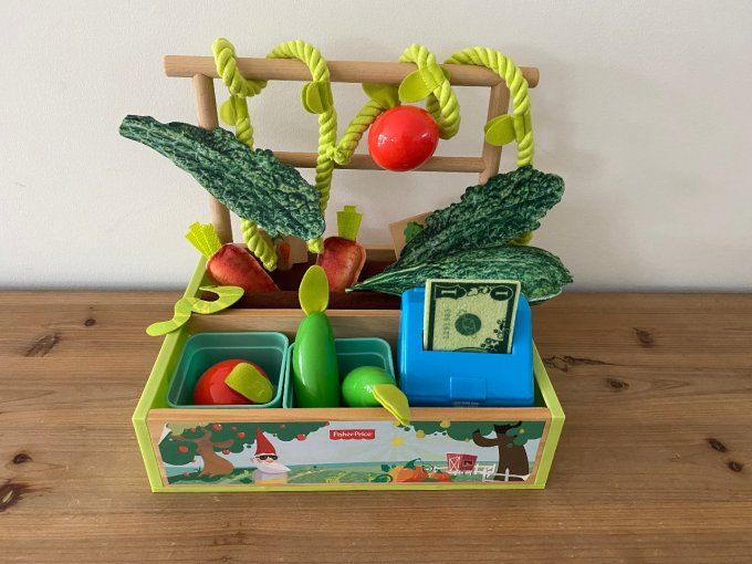 Marchande stand de légumes Fisher Price d'occasion