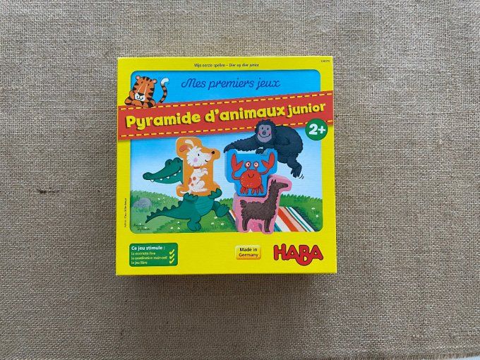 Jeu de société Pyramide d'animaux junior Haba d'occasion