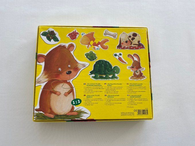 Mes premier puzzles Les animaux domestiques HABA d'occasion