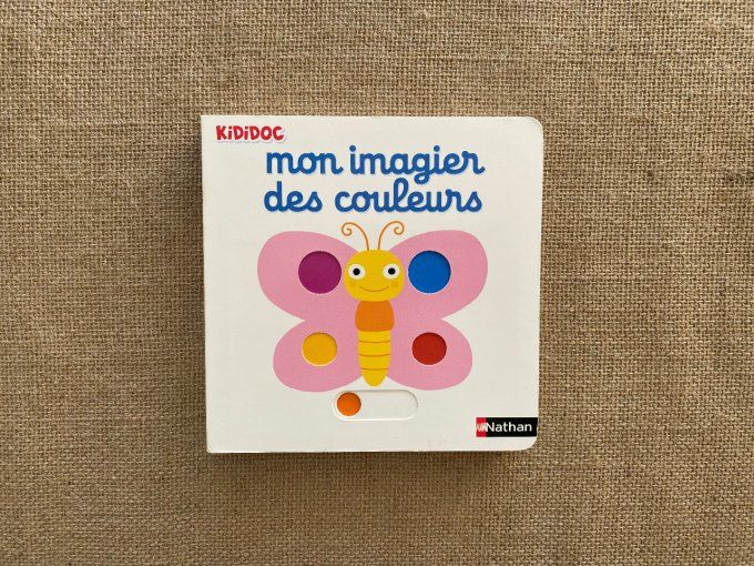 Livre Mon imagier des couleurs Nathan d'occasion