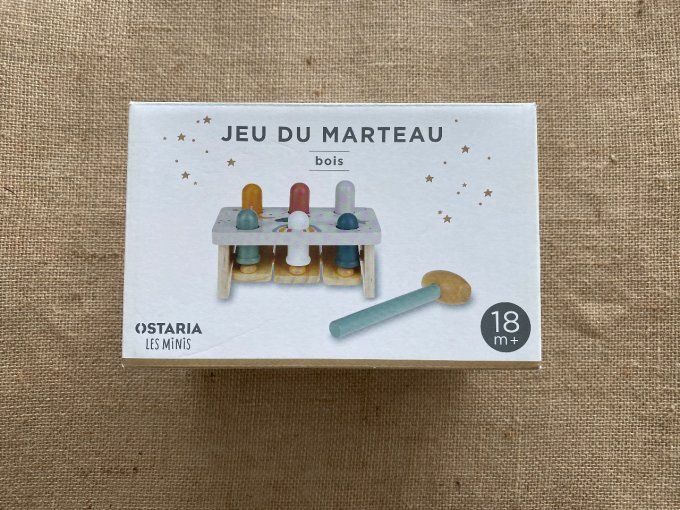 Jeu du marteau en bois Ostaria Les Minis d'occasion