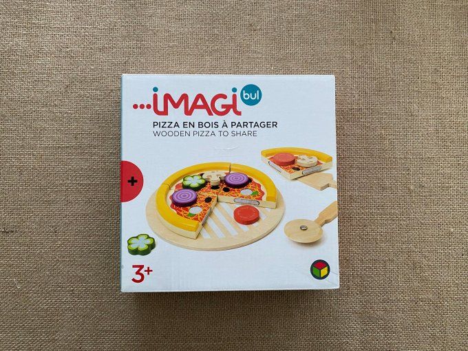 Aliments factices Pizza en bois à partager Oxybul d'occasion