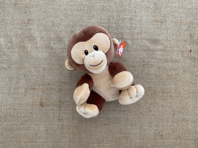 Peluche singe Banana TY Baby - Article Neuf